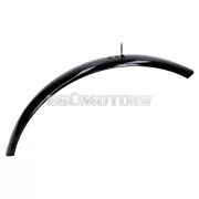 Sárvédő fém, fekete, 540mm, 55mm, moped, mokick