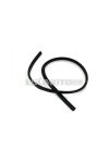 Edge band rubber 8x5mm black for moped, moped, mokick, scooter, motorcycle