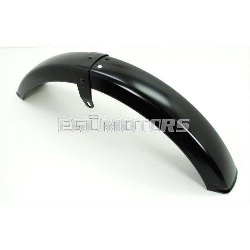 Mudguard black with holder for Piaggio, Vespa, Ciao, PX