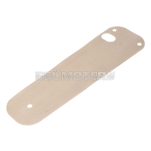 Fairing footboard rubber ivory right for Simson Schwalbe KR 51 1 + 2