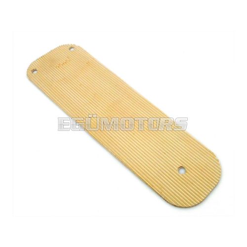 Footboard rubber left ivory for Simson, Schwalbe KR50, KR 51/1, KR51/2