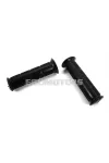 Grip rubber set black 130mm 22/24mm 32mm for moped, moped, mokick