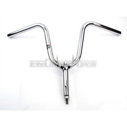   Handlebar chrome 580mm x 200mm for Piaggio Boxer moped, moped