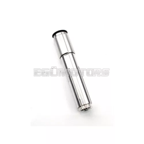 Handlebar stem holder aluminum 22mm 25.4mm 29mm silver for moped, moped, mokick
