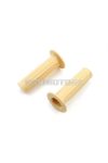 Handle set cream white 24mm 105mm for Zündapp M 50, 25 Bergsteiger, Kreidler Flory MF, Hercules M, 220, 221, 222, P 1, MP 2, 4, Prima, KTM, Rixe, DKW, NSU moped, moped