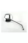 Mirror right chrome round 105mm arm 190mm thread M8 for Honda, Dax, Monkey, CT, CY