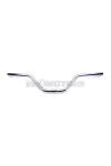Handlebar Chrome Wide 650mm High 110mm Offset 70mm Diameter Mounting 25mm Width 35mm for Hercules L 50, MF 1 2 3, CB City Bike, Zündapp Automatic Mofa Type 442, Kreidler MP, Puch Maxi S N, Rixe DKW