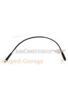 Speedometer cable black for Honda, NSR 50