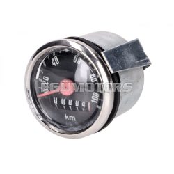   Speedometer black mounting diameter approx. 48mm for Hercules, Kreidler, Puch, Zündapp, Miele, DKW, KTM