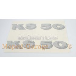  Sticker set 155mm x 22mm for Zündapp KS 50, Super Sport Type 517