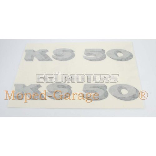 Sticker set 155mm x 22mm for Zündapp KS 50, Super Sport Type 517