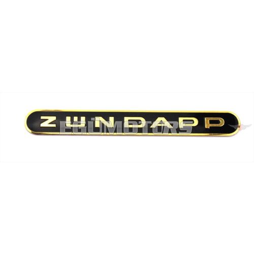 Sticker tank black gold for Zündapp GTS, KS, C, R 442 Combinette 515 517