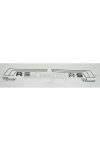 Side cover sticker transfer foil 64mm x 200mm for Kreidler, Florett RS
