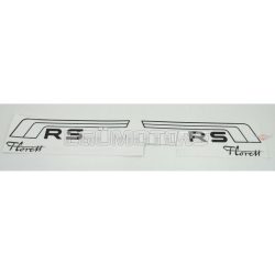   Side cover sticker transfer foil 64mm x 200mm for Kreidler, Florett RS