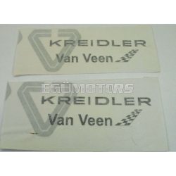 Sticker set Van Veen fairing for Kreidler Florett RS