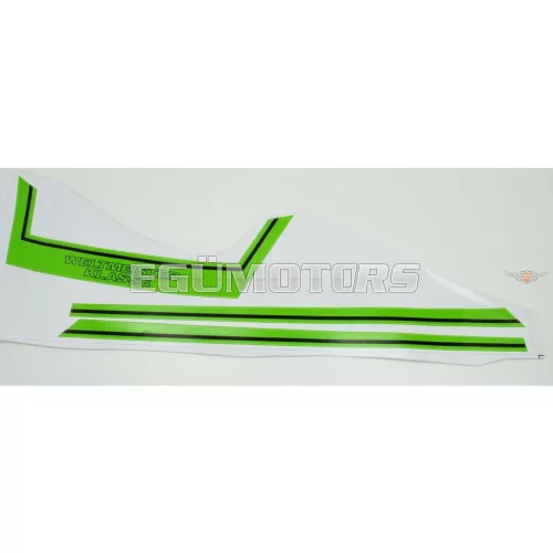 Sticker set world champion rear seat green for Kreidler Florett RS RMC K54
