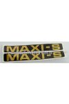 Sticker fairing black gold for Puch Maxi S