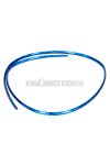 Edge band 110cm headlight leg shield blue chrome for Simson Schwalbe