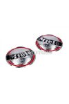 Tank emblems 2 pieces diameter 62mm for Miele K52, K53 moped mokick