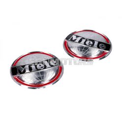   Tank emblems 2 pieces diameter 62mm for Miele K52, K53 moped mokick