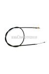 Brake cable front axle black for Puch, VS 50 D 3 speed