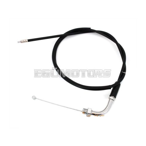 Throttle cable opener black metal for Honda, CB 50 J, XL Mokick