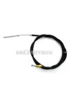 Brake cable left 1800mm black for Simson, Duo 4/1, 4/2