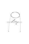 Brake cable inner cable 2500mm barrel nipple 8x9mm, bottle nipple 6/4mm set screw