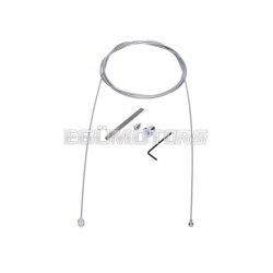   Brake cable inner cable 2500mm barrel nipple 8x9mm, bottle nipple 6/4mm set screw