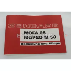 Care instructions Bergsteiger for Zündapp M 25, 50 Type 434