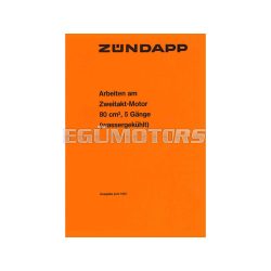   Repair manual 36 pages DIN A5 format for Zündapp KS 80, 80 Touring
