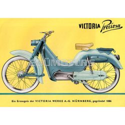 Advertising poster Victoria 29 cm 42 for moped mokick