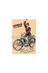 Advertising poster moped 42cm 29cm for Express Radexi 1
