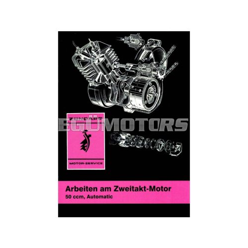 Repair instructions for automatic moped type 442