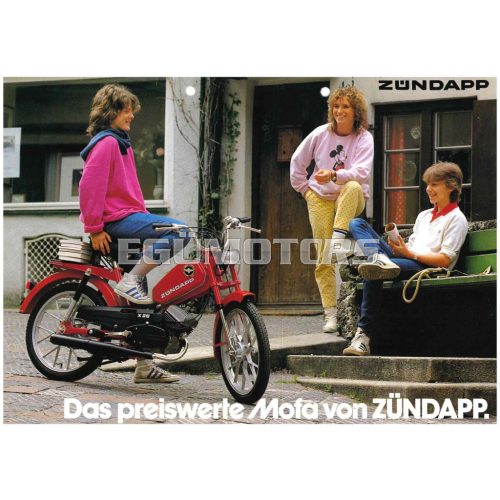 Brochure moped for X25