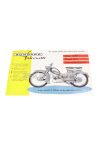Original flyer/brochure A5 in English for Zündapp Falconette