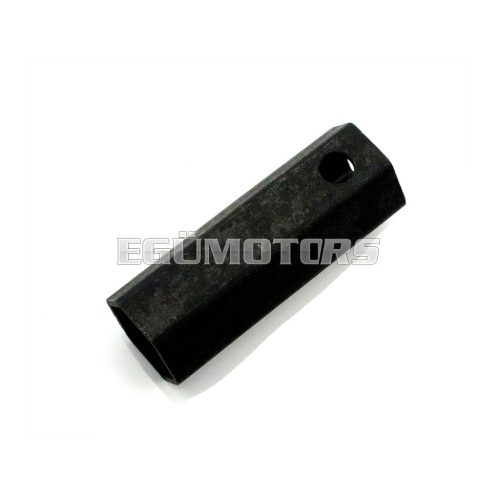 Spark plug wrench Length approx. 73mm Hole for extension 8mm for Hercules Prima M, MK, KX, Ultra, Kreidler Florett, Flory, MF, MP, Puch Maxi, Monza, X, MS,