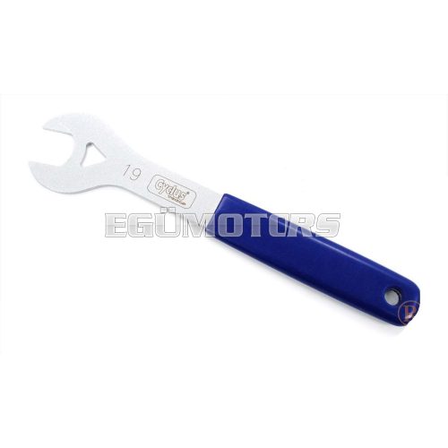 Key wheel hub cone 19mm blue for Sachs, Moped, Moped, Mokick, KKR, Zündapp, Kreidler, Puch