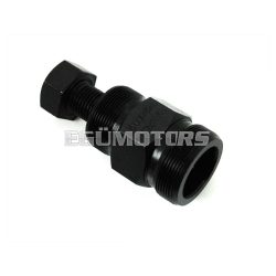   Pole wheel puller M27 x 1 left-hand thread M24 right-hand thread Black for Yamaha DT, RD, Suzuki ER, TS, TSX, Honda, Garelli, Malaguti