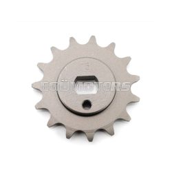   Sprocket reinforced 15 teeth 15x11mm for Kreidler, Florett RS, TS 66, GT, Mustang, RS-B, RSH-B, RS-L, RS-G, RSH-G, TM