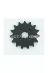 Pinion Esjot steel 15 teeth for Honda MT 50 S, MB XL 50, NSR