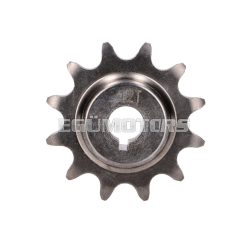   Reinforced pinion 12 teeth 13 mm shaft for Sachs 50 MB, Hercules, Miele, KTM, Göricke, Gritzner, DKW