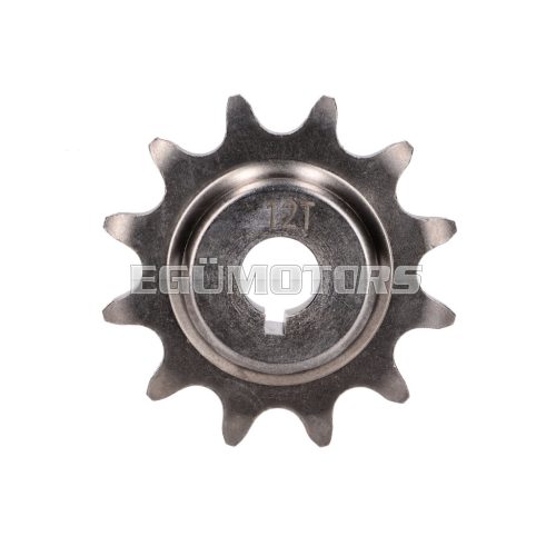 Reinforced pinion 12 teeth 13 mm shaft for Sachs 50 MB, Hercules, Miele, KTM, Göricke, Gritzner, DKW