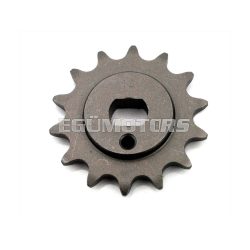   Sprocket Reinforced 14 teeth 15x11mm chain type 415 for Kreidler Florett LF, LH, RMC, Flory MF 12, 13, 23