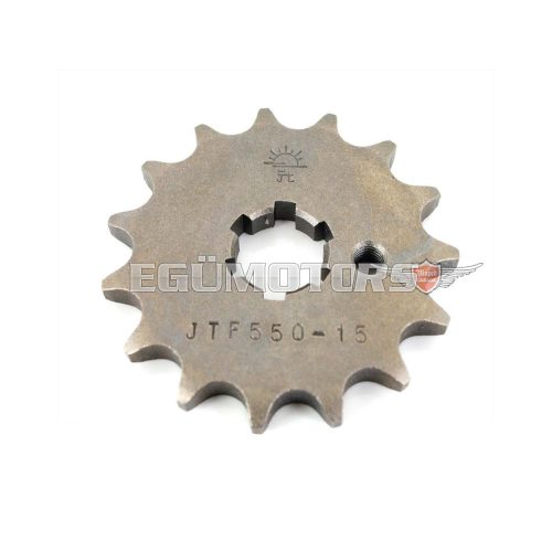 Sprocket steel 15 teeth for Yamaha, DT 80 LC 1, 2