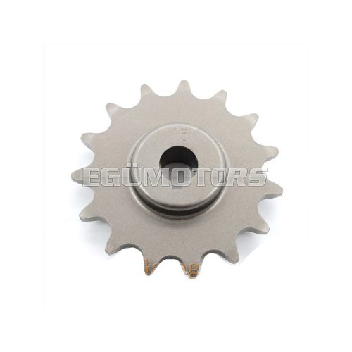 Sprocket reinforced 15 teeth 13 mm shaft for Sachs, Hercules, Miele, KTM, Göricke, Gritzner, DKW