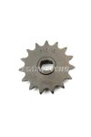 Pinion Esjot steel 15 teeth 11x16mm for Zündapp ZD 25, 50, ZS ZE 40, ZX ZL X Star 1, 2
