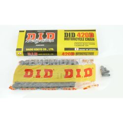   Chain DID 116 links 420D for Zündapp KS 80, SX, K, Kreidler Florett RS, Puch