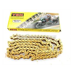   Chain 128 links gold 1/2 x 3/16 7.75 for Zündapp, Kreidler, Hercules, Florett