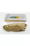 Chain 420 144 links gold for Kreidler Florett RS, Zündapp KS SX K 80, Yamaha DT 50 M, Honda MB MT MBX MTX 80